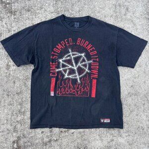 Seth Rollins WWE Came. Stomped. Burned It Down. Y2K Tee Shirt
